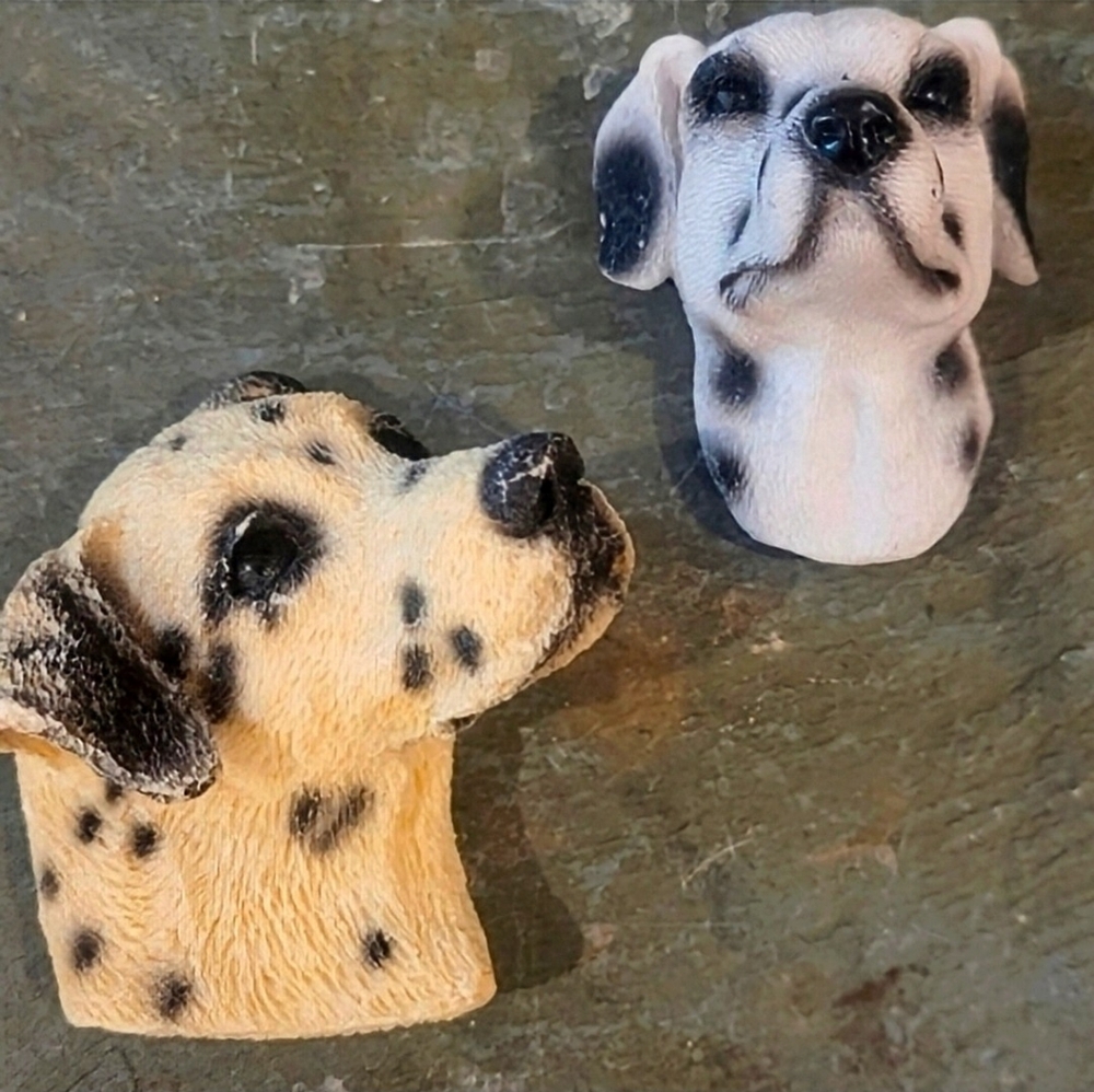 Lot of 9 Vintage 80s-90s Dog Dalmatian Refrigerator Magnets. - Picture 2 of 6